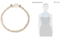 Lauren Ralph Lauren Two-Tone Multi-Chain Ringed Collar Necklace